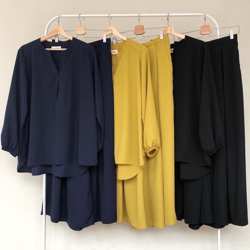 Skipper Blouse + Widepants (dijual terpisah)-2