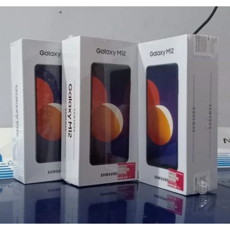 samsung M12 ram 4 64GB garansi resmi
