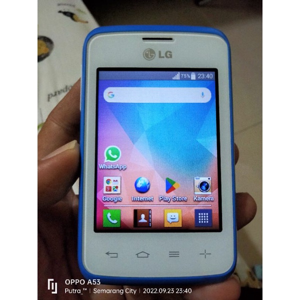 LG L20 D105 Android Phone Normal Original Langka Jadul Mulus Speaker Bass Joss