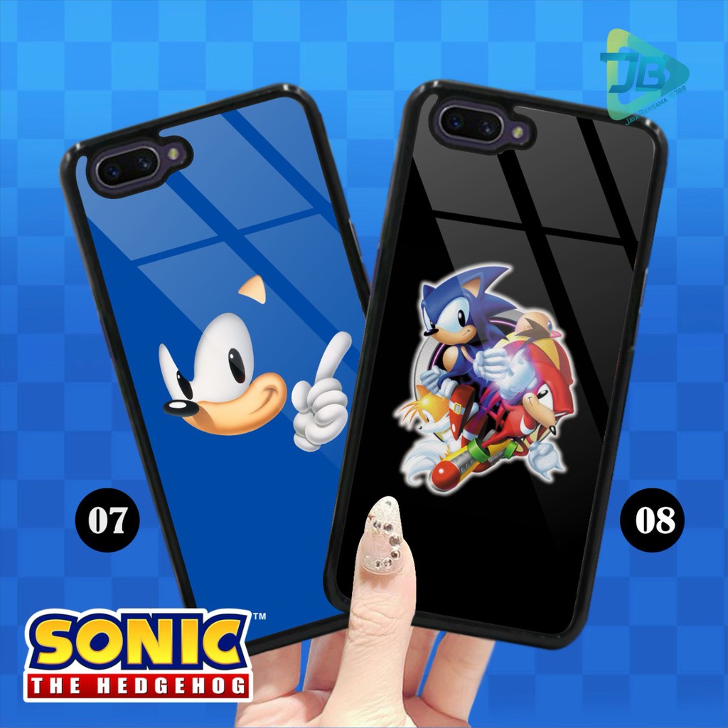 HARDCASE 2D GLOSSY SONIC OPPO VIVO XIAOMI SAMSUNG REALME IPHONE ALL TYPE JB4671