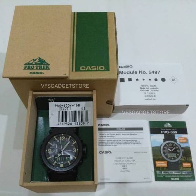 Casio Protrek PRG 600 or PRG 600Y-1 or PRW 6000 Original 100% Brand New In Box