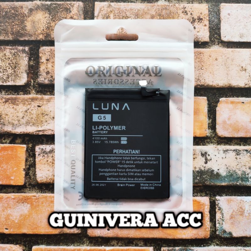 BATRE BATERAI LUNA G5 X PRO / BATRE BATERAI / LUNA X PRO G5 / LUNA G5 XPRO