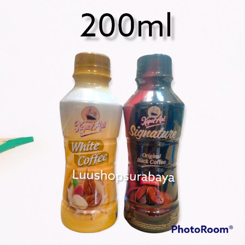 

Kapal Api Signature Original Black Coffee Pet 200 ml