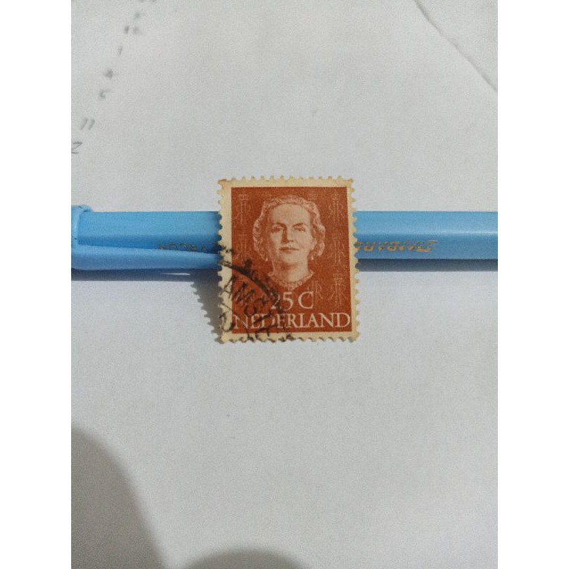 

Perangko Netherlands 1949 Queen Juliana 25c Nederland Stamp