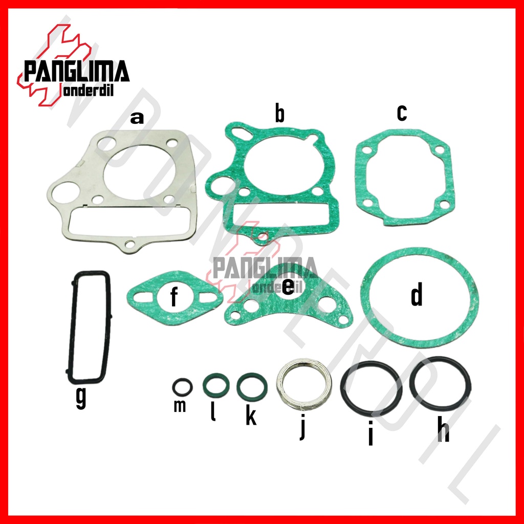 Topset Honda Astrea Supra-X-100 &amp; Grand &amp; Impressa-Impresa &amp; Win Top Set Gasket-Packing-Paking Kit