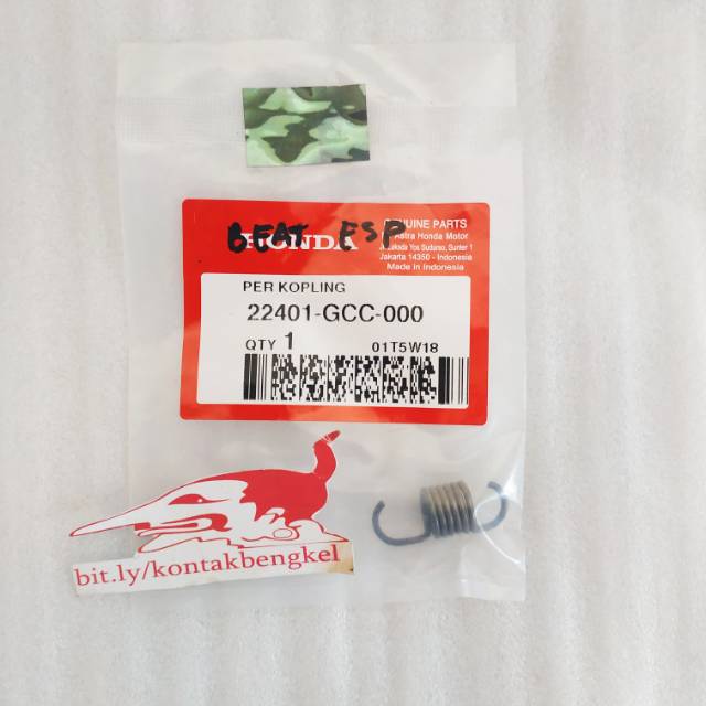 Spring Clutch Per Kopling Kampas Ganda Beat Scoopy ESP Ori AHM 22401GCC000