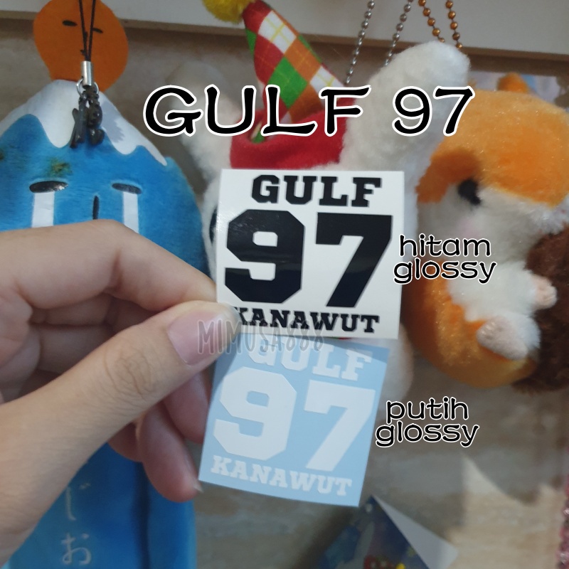[cutting sticker] Gulf Kanawut edition
