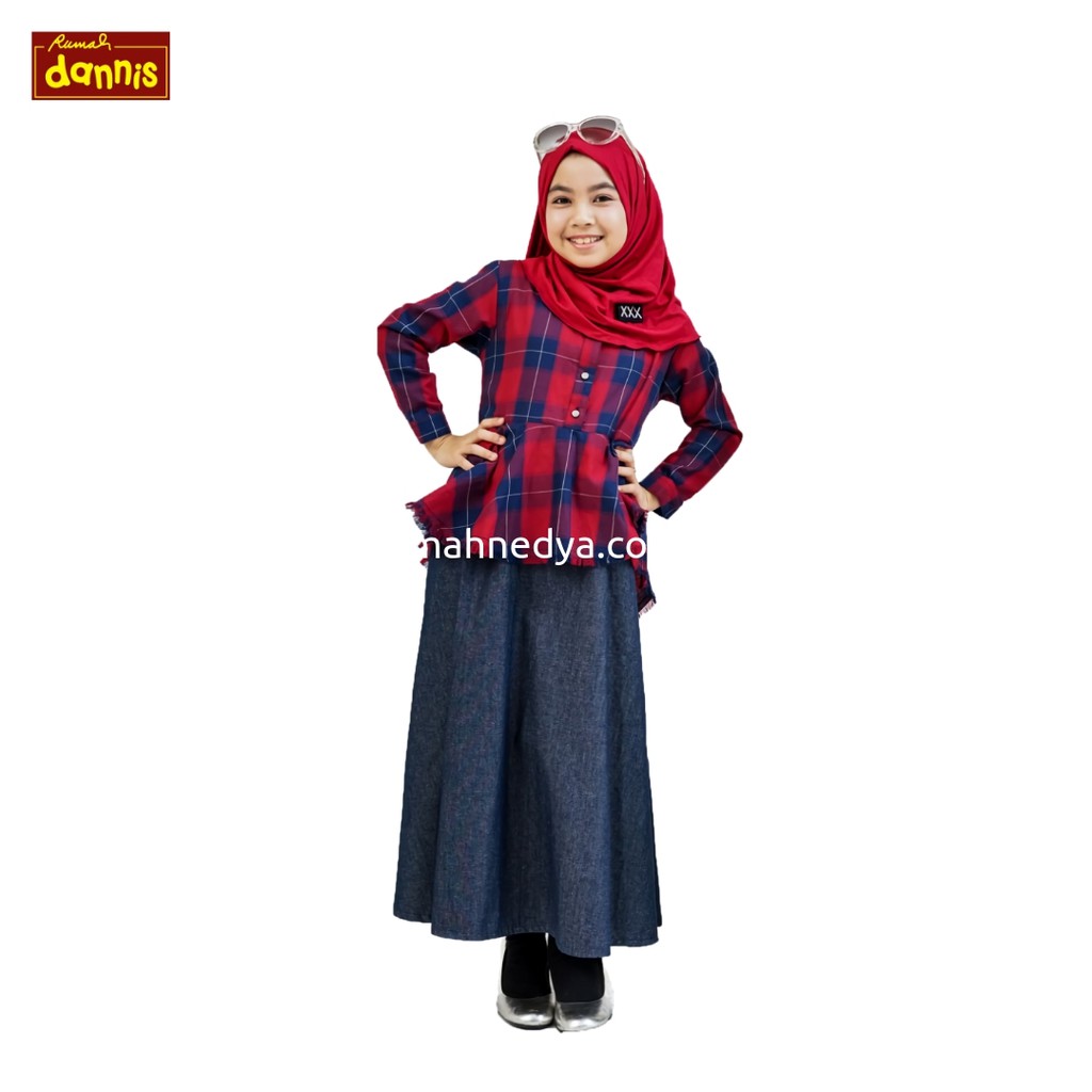 99 Model Baju Muslim Anak Perempuan Dannis HD Terbaik