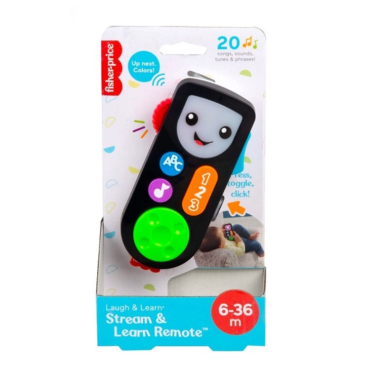 FISHER PRICE Laugh &amp; Learn Stream &amp; Learn Remote - Mainan Edukasi Anak