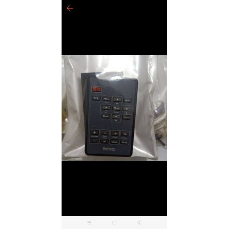 Remote proyektor Benq projector Benq