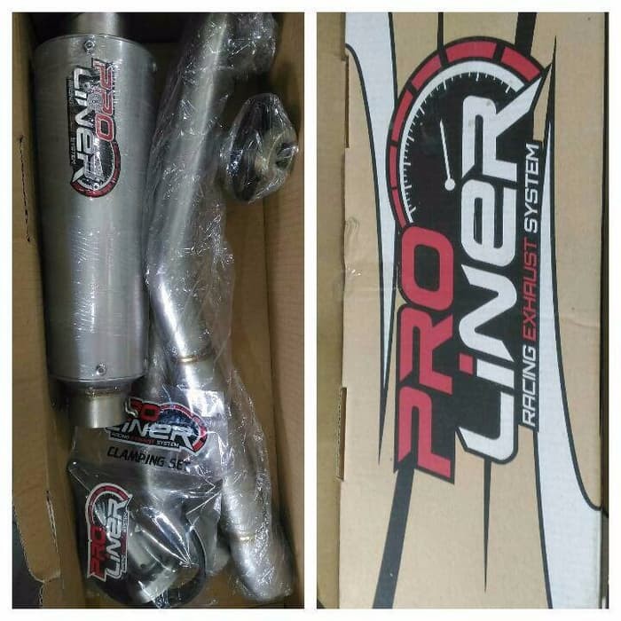 AKSESORIS MOTOR BARU knalpot proliner vixion new