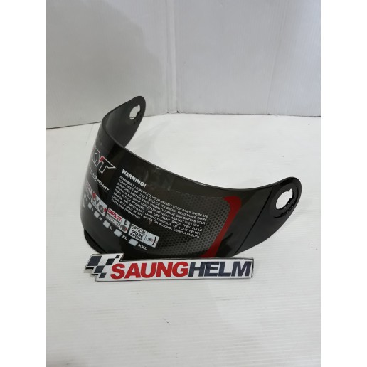 VISOR KACA HELM ORIGINAL KYT X ROCKET DARK SMOKE