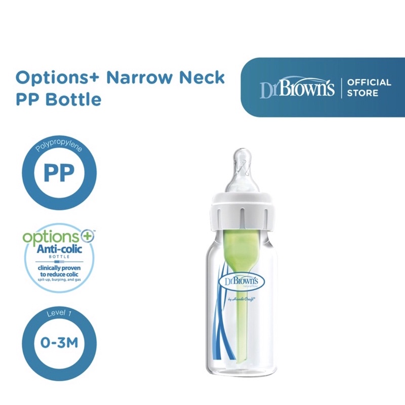 Dr. Brown’s botol options 2oz / natural flow / anti colic