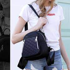 TAS RANSEL MINI 3 RESLETING/ TAS NANA/ TAS SELEMPANG BACKPAK WANITA TRANDY