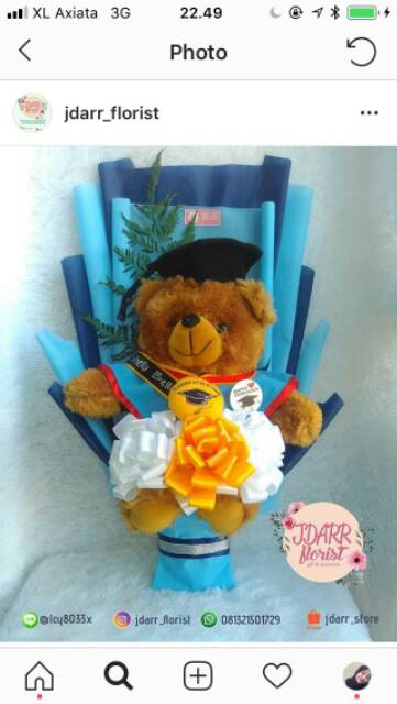 Bouket Bear Wisuda Exclusive