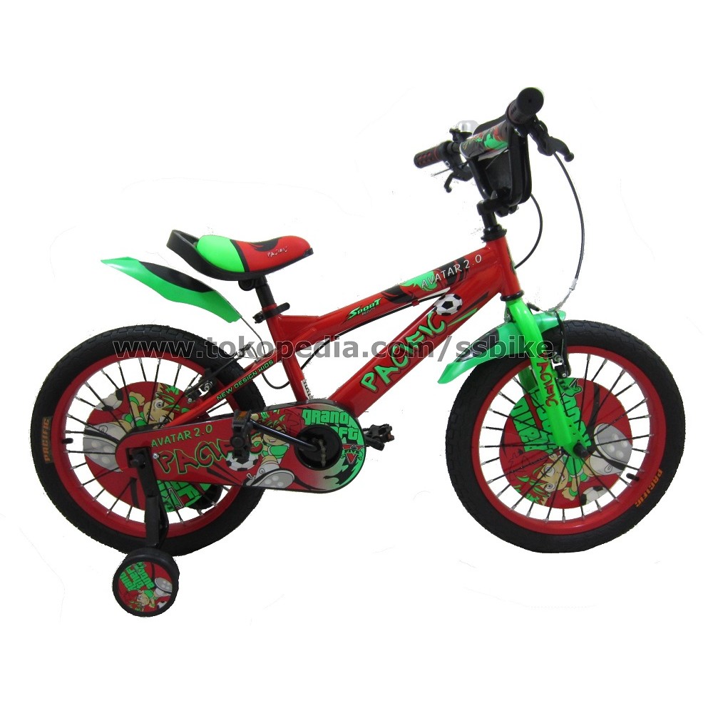 Pacific Sepeda Anak 18" Avatar 2.0 - Merah