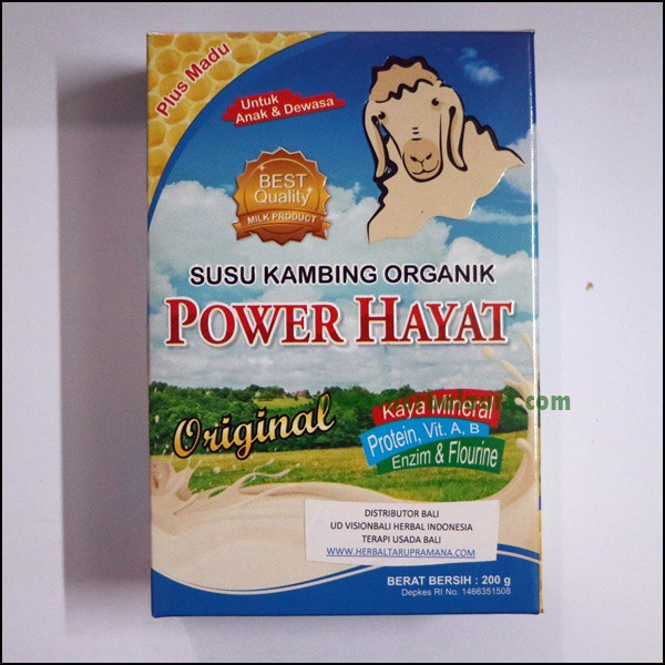 

Susu Kambing Power Hayat