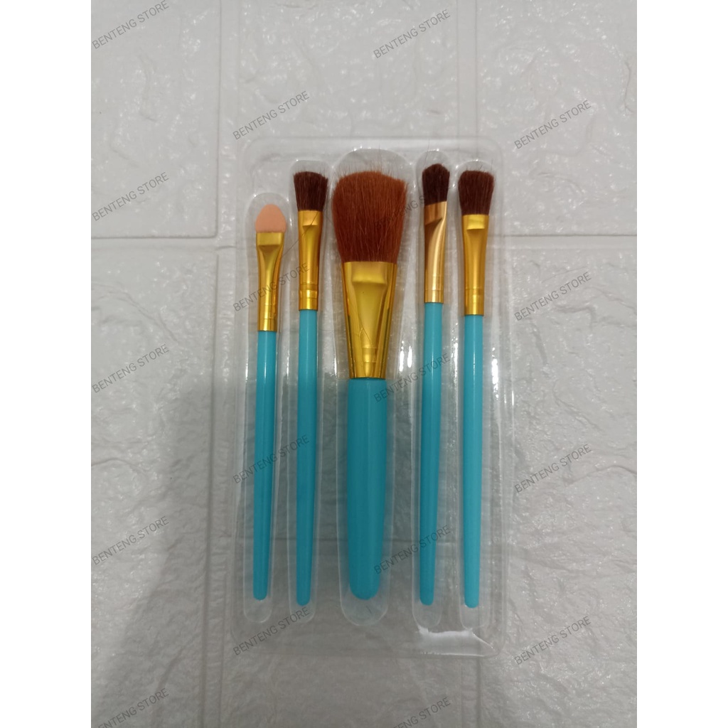 FCB5-Fashion Cosmethic Brush kuas Make up 5 in 1