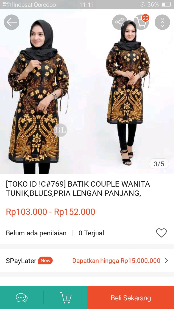Manuk Kuning Maura Couple-sania Ruffle Batik Couple Ori Ndoro Jowi Dnt Garansi Termurah Shopee Mera
