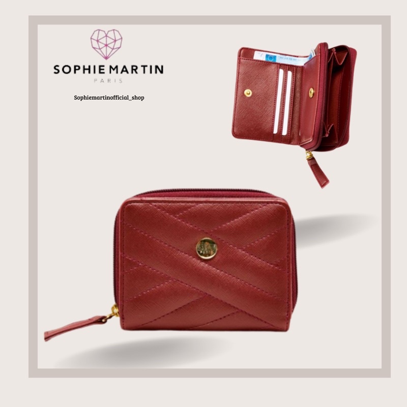 DOMPET LIPAT KECIL WANITA SOPHIE MARTIN OFFICIAL TERBARU SHOPEE SHOPIE SHOPI SOPIE WALLET