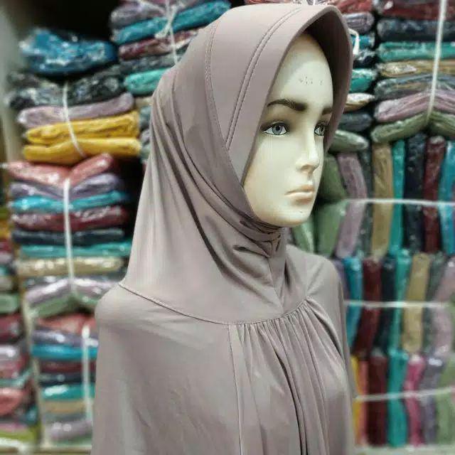 BERGO SNADA KCB / JILBAB SPORTY / HIJAB INSTANT PART 1-Milo