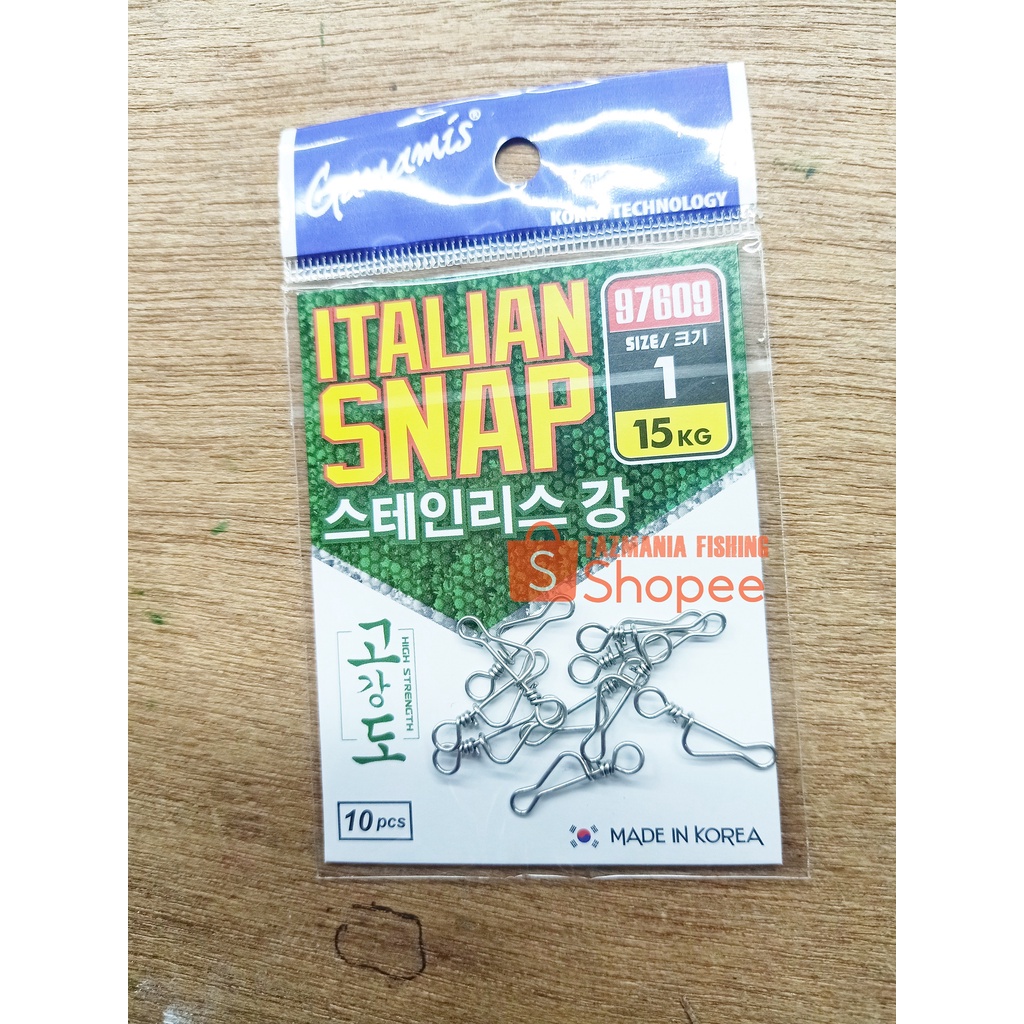 ITALIAN SNAP(PENITI PELAMPUNG) GAMAMIS ISI 10PCS