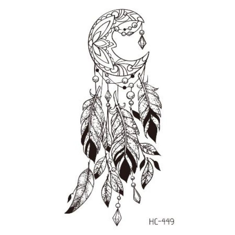 Tatto temporer terbaru ukuran 6x10cm MODEL HC-449