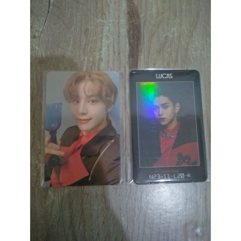 [BOOKED] photocard jungwoo ac lucas arrival (set)
