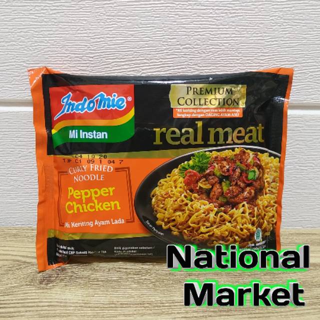 Jual Indomie Goreng Real Meat Pepper Chicken Ayam Lada Premium Shopee