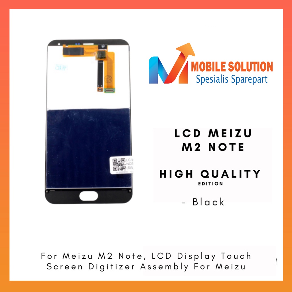 Grosir LCD Meizu M2 Note Original 100% Fullset Touchscreen Garansi + Packing / Bubbel