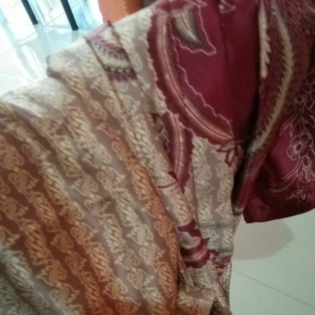 Kemeja Batik Semi Sutera Kemeja Batik Semisutra Ori Silky Premium Berpuring