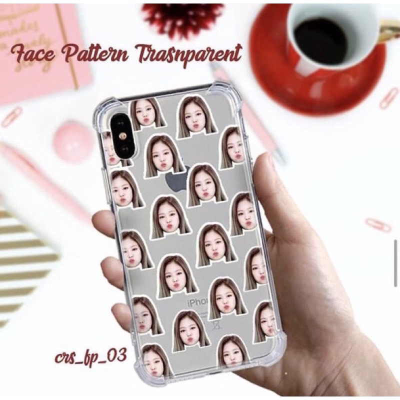 pattern face case custom byningrum