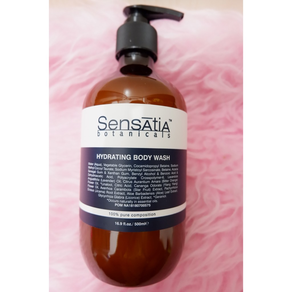 Jual Sensatia Botanicals Hydrating Body Wash 500ml Shopee Indonesia