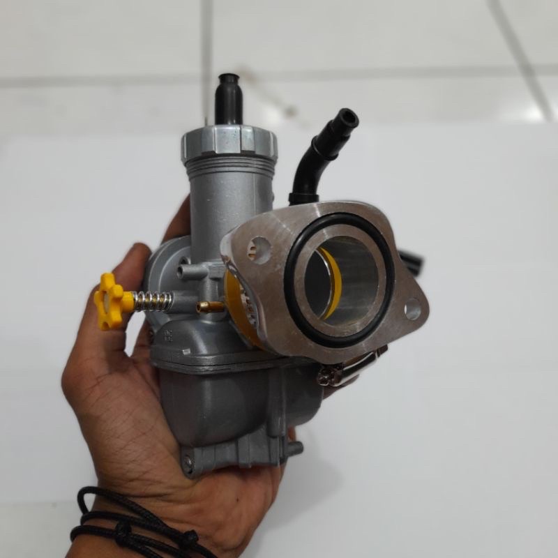 (PAKET PROMO) Intake, Intek Manipul GlPro, MegaPro, Cb, Gl Pro + Karburator Keihin Original PE 24 , 26 , 28 , NOT Dkt Ktc Tdr Tk Ride It Uma Kawahara Moto1 Cpo Ngo Scarlet Panom Kawasaki KX BRT Koso