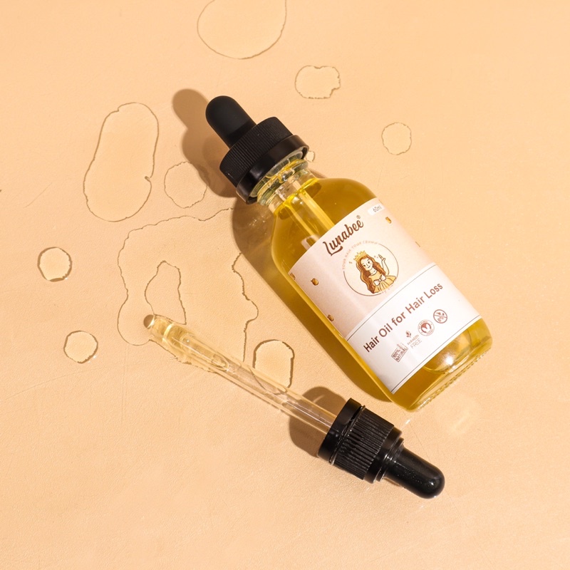 Lunabee Minyak Kemiri 60ML Untuk Rambut Rontok-1