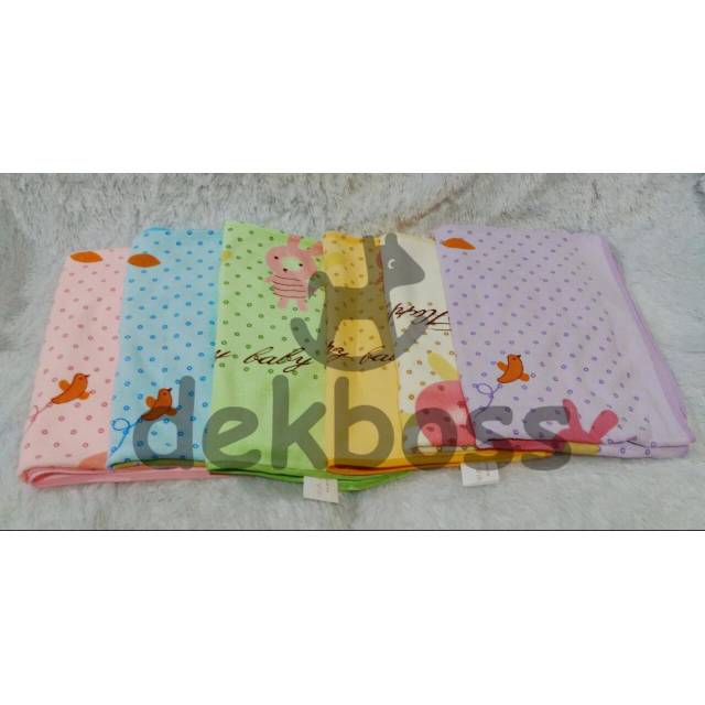 Handuk mandi bayi lembut baru lahir microfiber newborn nyerap 55 x 100