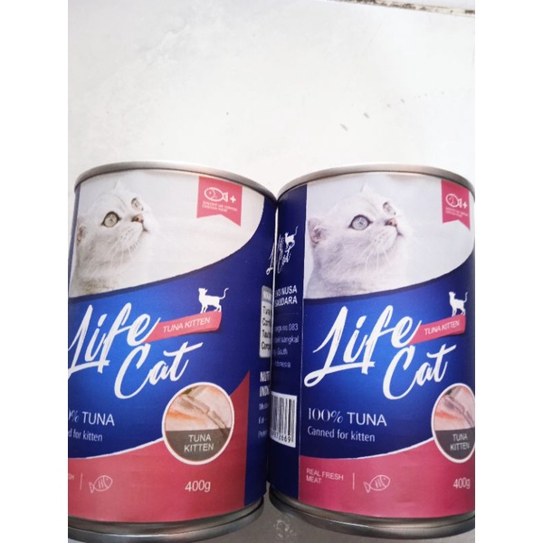 Life Cat kaleng 400g kitten tuna