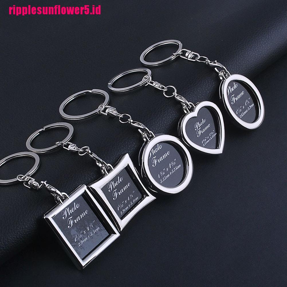 # Kaos T-Shirt Wanita Lengan Pendek Motif Print #1pc Gantungan Kunci Bingkai Foto Transparan