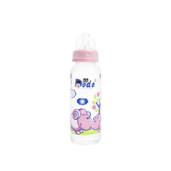 Botol Susu Dot bulat 2,4,8oz 60ml, 125ml, 250ml Bottle PP Eko BPA Free