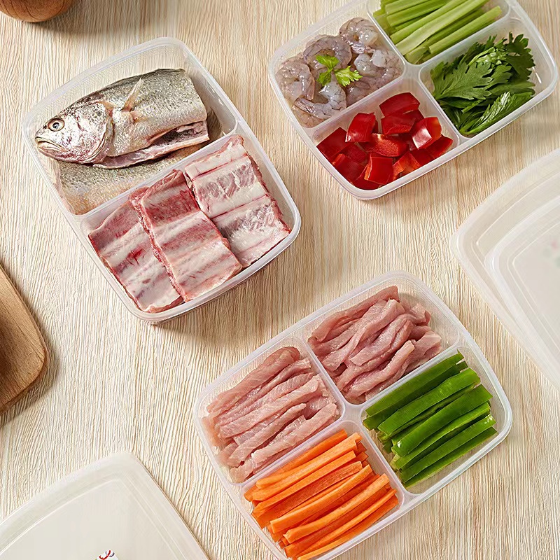 Freshly Food Container Korean Container Kotak Makanan Kulkas Refrigerator Organizer/Food Container