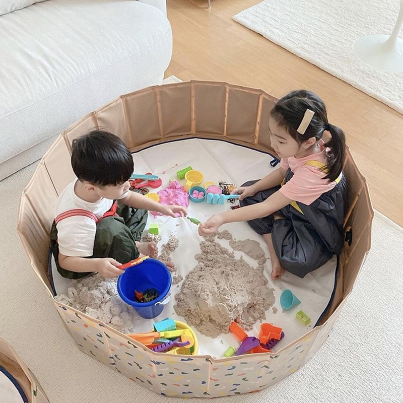 Foldable Playground Pool Playart Sensory Mat Kolam Renang Mandi Bola Bayi Sensori Anak ala Jigu Mat