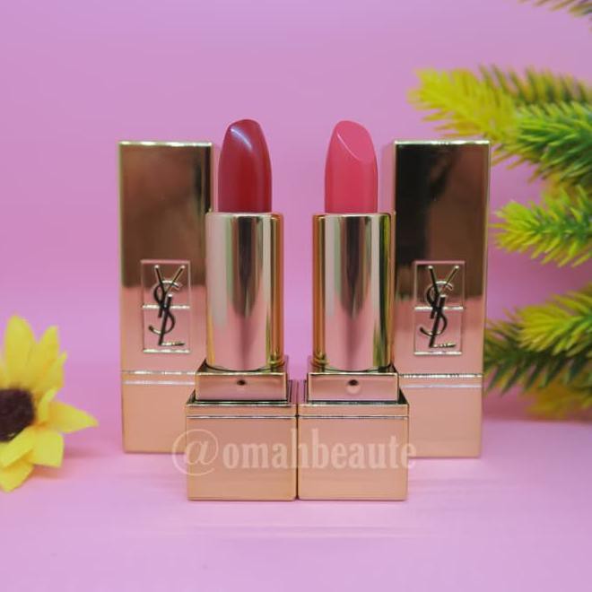 YSL rouge pur couture mini lipstik no.01 dan no.52