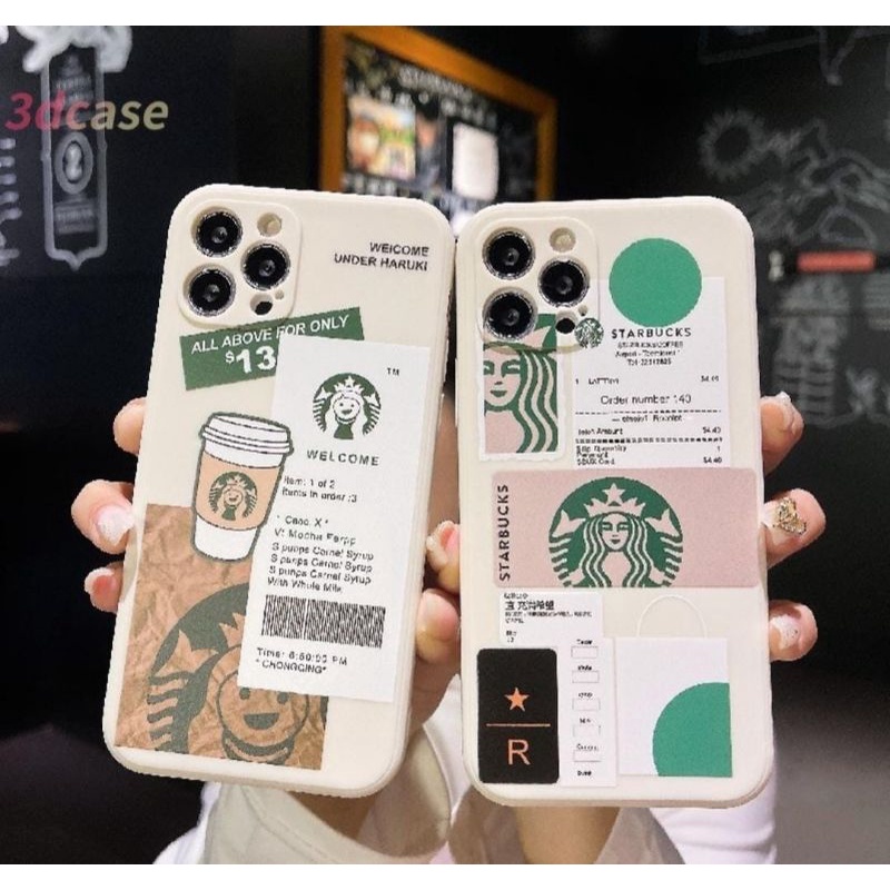 STARBUCKS CASE ALL TYPE OPPO, VIVO, SAMSUNG, REALME