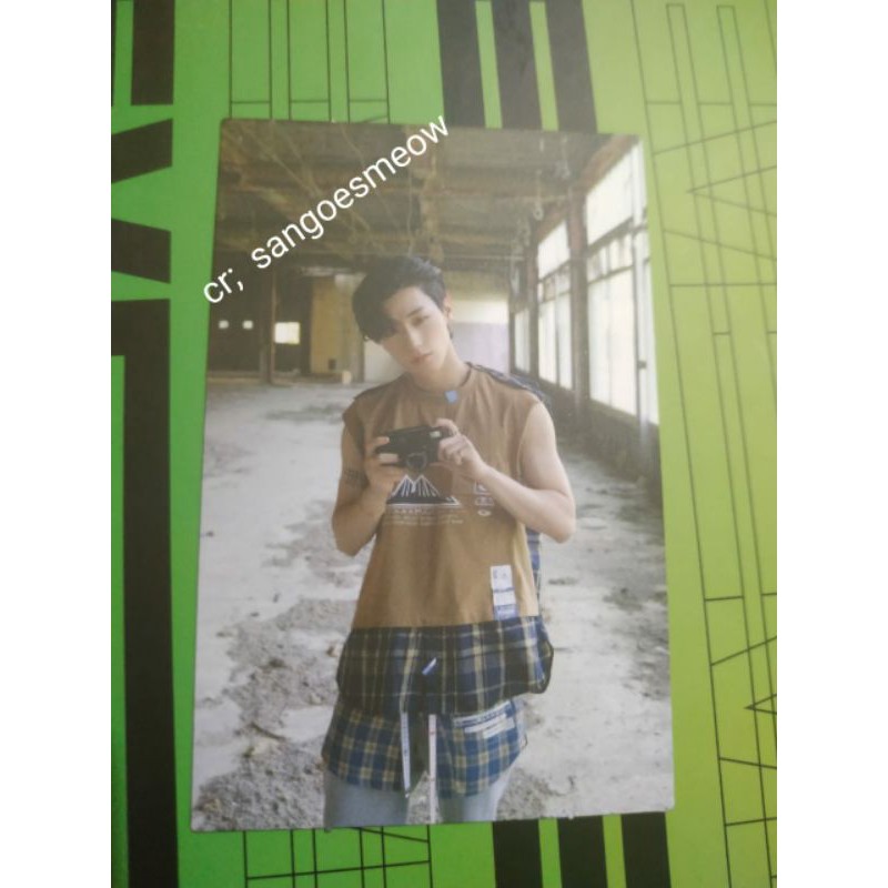 Ateez Fever part 1 San AR Photocard Official