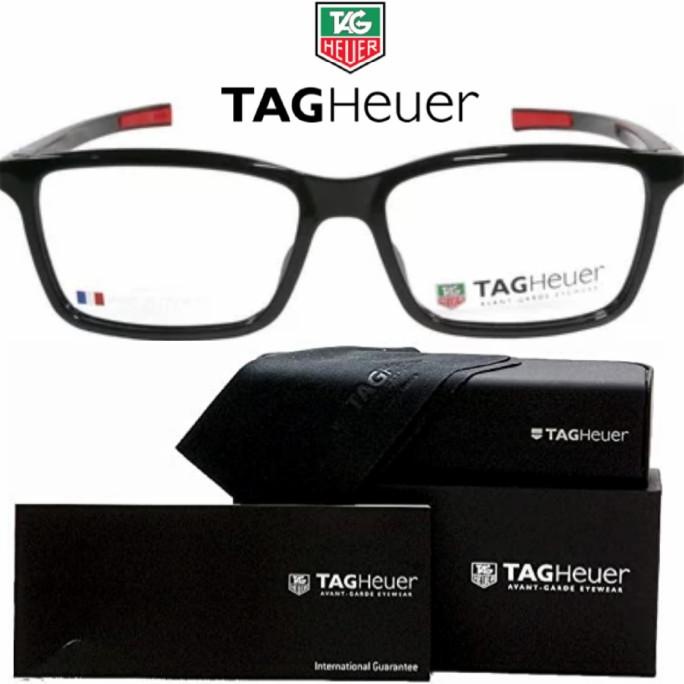 Kacamata Frame Pria Original TAG Heuer TH0518-002 Model Casual