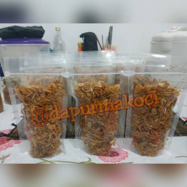 

Bawang Goreng Asli Buatan Sendiri masakan rumahan