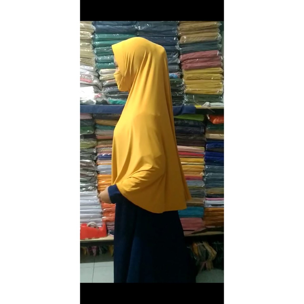 jilbab syar'i corona/jilbab syar'i masker jumbo