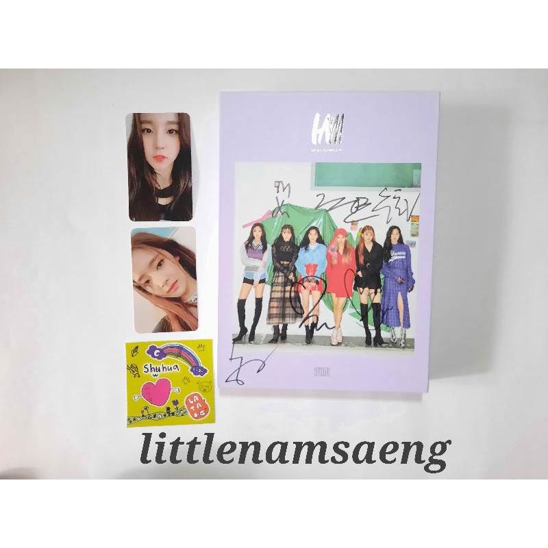 G-Idle 1st mini album I Am MWAVE SIGNED by all member