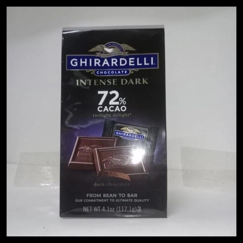 

Ghirardelli Bag Intense Dark 72% Cacao Twilight Delight 117.1 g