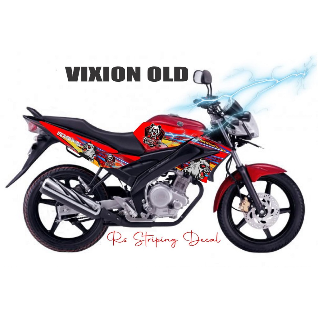 Striping Variasi Vixion Old - sticker Vixion Old Variasi 09
